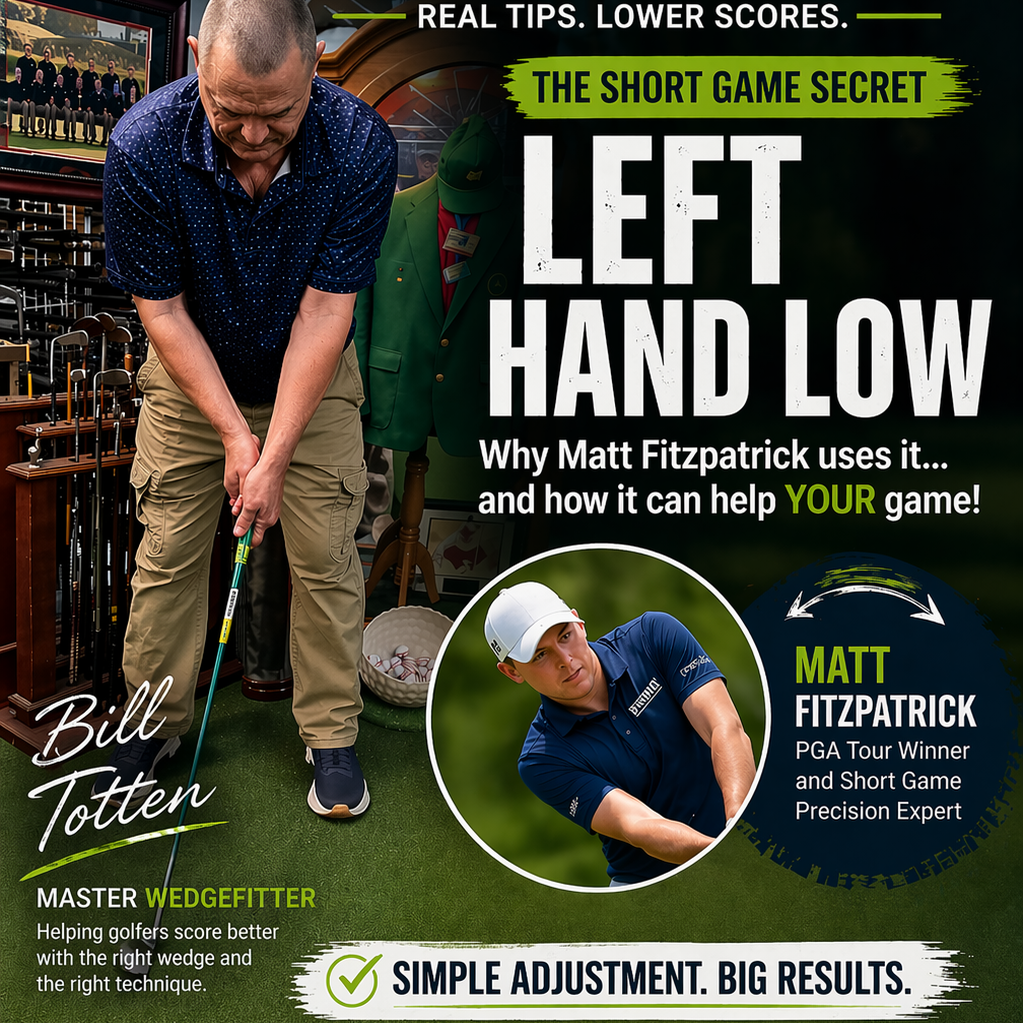 Why Matt Fitzpatrick Chips Left-Hand-Low — And Should You?