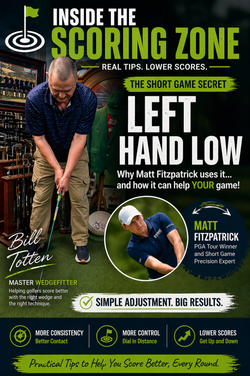 Why Matt Fitzpatrick Chips Left-Hand-Low — And Should You?