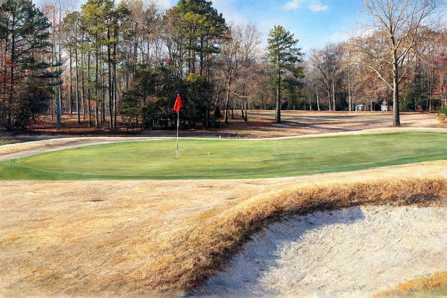 How to Adjust Your Wedge Play on Transitioning and Dormant Bermuda Grass