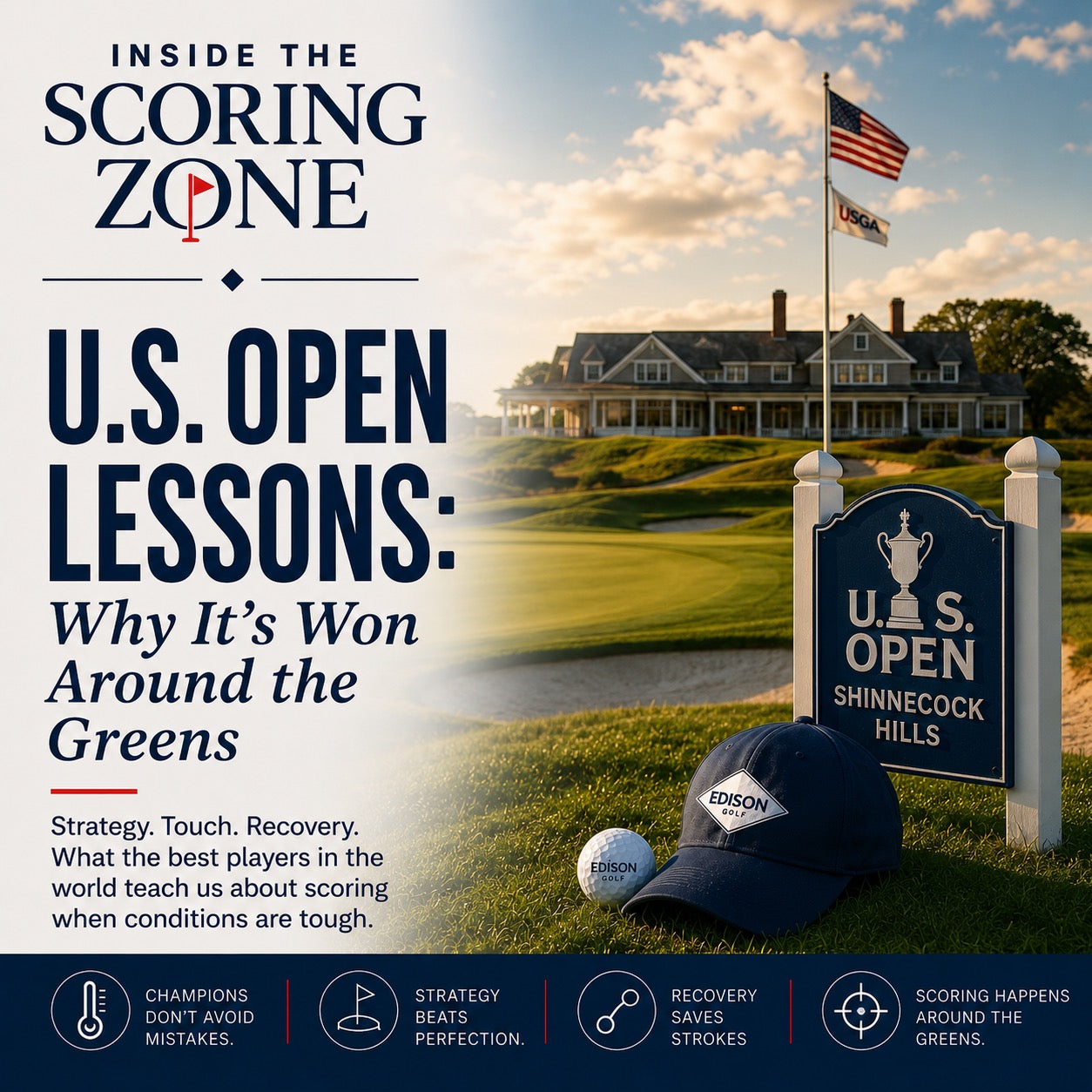 US Open Lessons - Why the US Open is Won Around the Greens
