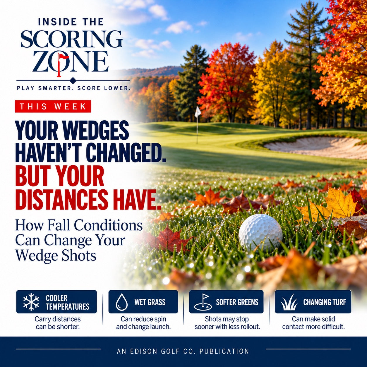 Your Wedges Haven't Changed. But Your Distances Have.