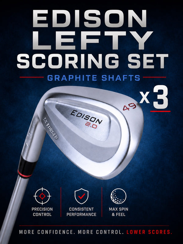 Edison Left-Handed Scoring Set of 3 – Graphite Shafts